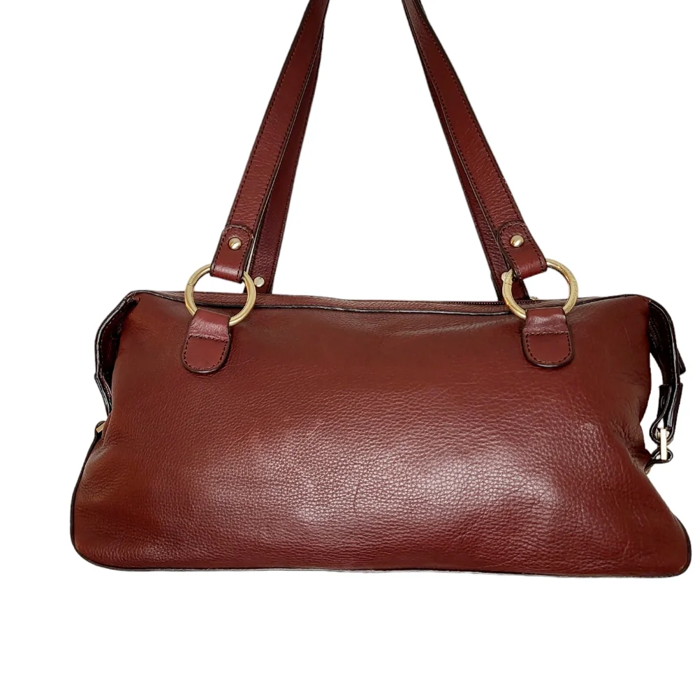 Vintage Etienne Aigner Leather Shoulder Bag - Picture 2 of 16